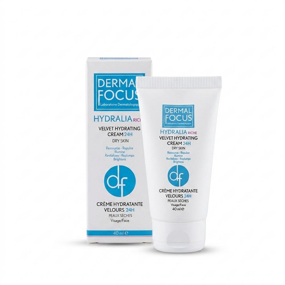 DERMAL FOCUS کرم آبرسان پوست خشک هیدرالیا ریچ