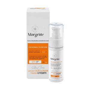 MARGARIT کرم ضد آفتاب و روشن کننده پوست خشک پژ طبیعی 50 میل