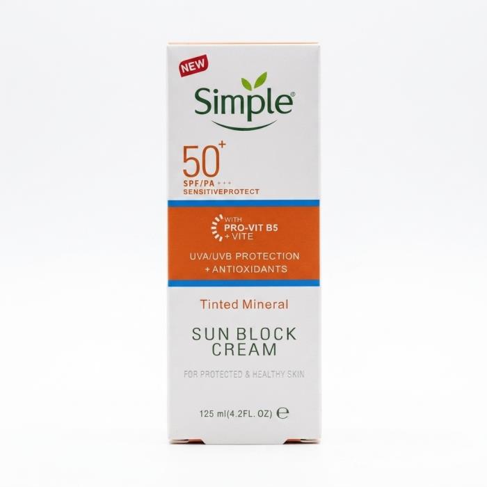SIMPLE کرم ضد آفتاب بی رنگ SPF 50