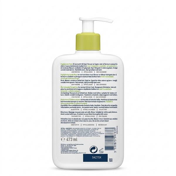CERAVE HYDRATANTE CLEANSER 473MIL