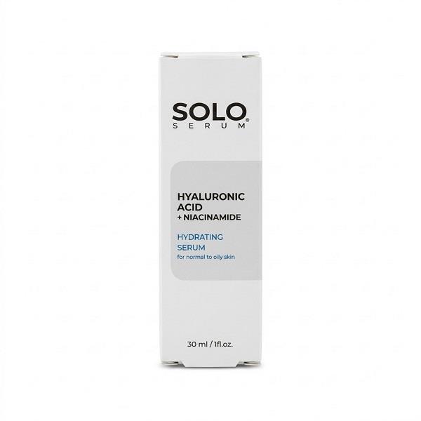 SOLO سرم هیالورنیک + نیاسینامید