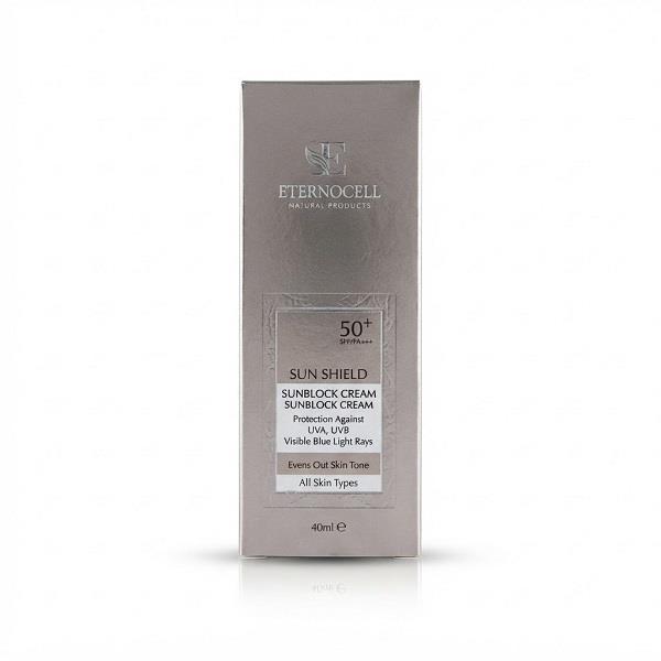ETERNOCELL ضد آفتاب رنگی بژ روشن 40 ML